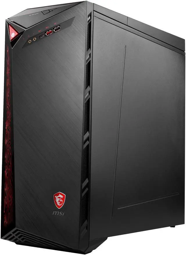 Alt view image 8 of 19 - MSI Desktop Computer Infinite X 8RD-040US Intel Core i7-8700 16GB DDR4 2TB HDD 256 GB M.2 SSD GeForce GTX 1070 Windows 10 Home 64-Bit