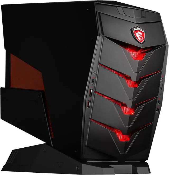 Alt view image 2 of 7 - MSI Desktop Computer Aegis-224US Intel Core i5-7400 8GB DDR4 2TB HDD GeForce GTX 1060 Windows 10 Home 64-Bit