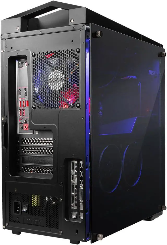 Alt view image 13 of 14 - MSI Gaming Desktop Infinite A 8RC-457US Intel Core i7-8700 16GB DDR4 2TB HDD 256GB SSD GeForce GTX 1060 Windows 10 Home 64-bit