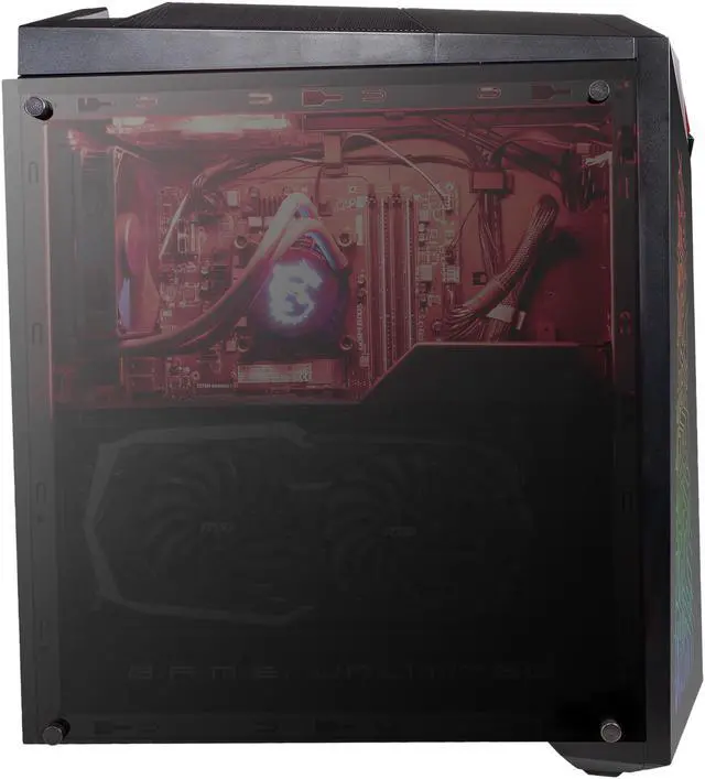 Alt view image 4 of 7 - MSI Gaming Desktop Infinite X 9SD-261CA Intel Core i7 9th Gen 9700K (3.60 GHz) 16 GB DDR4 2 TB HDD 256 GB SSD NVIDIA GeForce RTX 2070 Windows 10 Home 64-bit