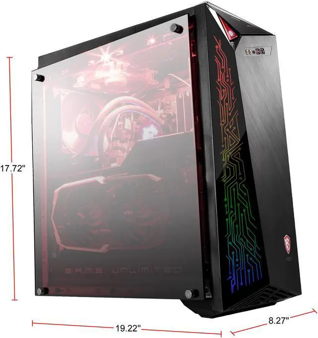 MSI Gaming Desktop Infinite X Plus 9SD-273US Intel Core i7-9700K
