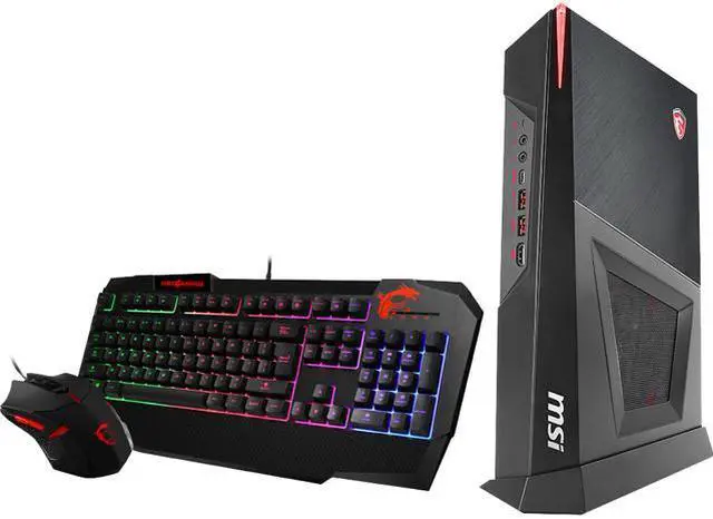 Alt view image 3 of 20 - MSI Gaming Desktop Trident 3 7RA-261 Intel Core i5-7400 8GB DDR4 1TB HDD GeForce GTX 1050 Windows 10 Home 64-bit