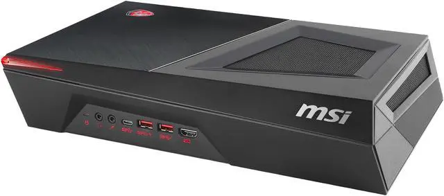 Alt view image 4 of 20 - MSI Gaming Desktop Trident 3 7RA-261 Intel Core i5-7400 8GB DDR4 1TB HDD GeForce GTX 1050 Windows 10 Home 64-bit