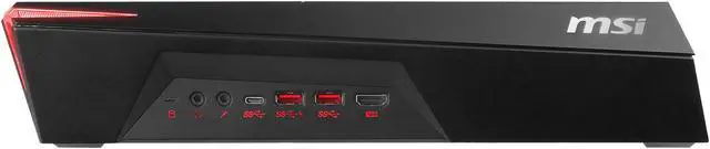 Alt view image 7 of 20 - MSI Gaming Desktop Trident 3 7RA-261 Intel Core i5-7400 8GB DDR4 1TB HDD GeForce GTX 1050 Windows 10 Home 64-bit