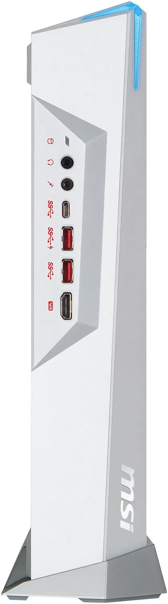 Alt view image 7 of 8 - MSI Trident 3 Arctic 9SI-446US Gaming Desktop - Intel Core i7-9700F, GeForce GTX 1660 Ti, 16 GB DDR4, 512 GB SSD, Windows 10 Home