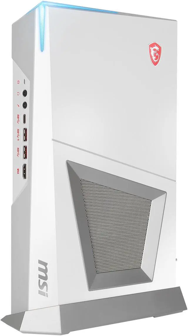 Alt view image 8 of 8 - MSI Trident 3 Arctic 9SI-446US Gaming Desktop - Intel Core i7-9700F, GeForce GTX 1660 Ti, 16 GB DDR4, 512 GB SSD, Windows 10 Home