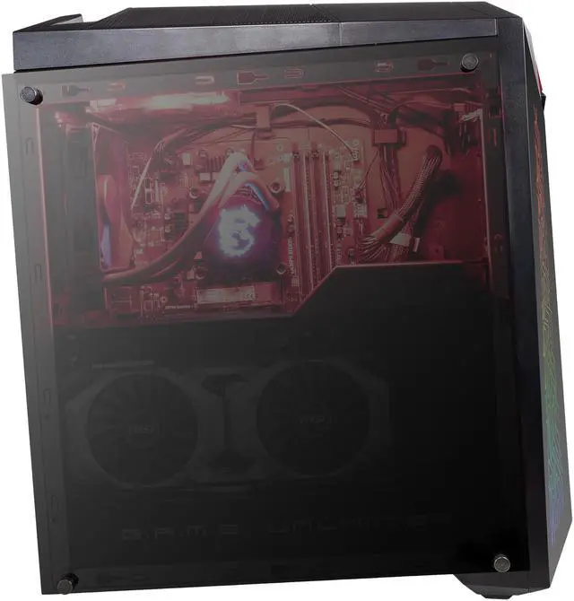 Alt view image 3 of 8 - MSI Gaming Desktop Infinite X Plus 9SD-468US Intel Core i7-9700KF 16GB DDR4 3TB HDD 1TB SSD GeForce RTX 2070 SUPER Windows 10 Pro 64-bit
