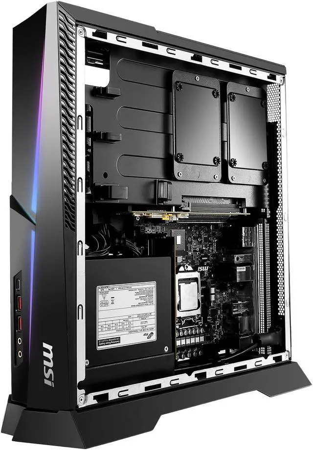 Alt view image 13 of 15 - MSI Gaming Desktop Trident X Plus 9SE-465US Intel Core i9-9900KF 16GB DDR4 2TB HDD 1TB SSD GeForce RTX 2080 SUPER Windows 10 Pro 64-bit