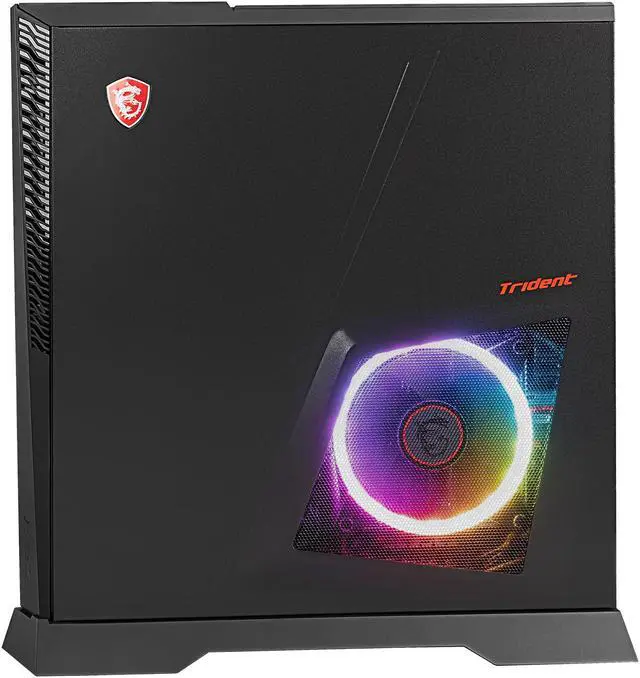 Alt view image 8 of 15 - MSI Gaming Desktop Trident X Plus 9SE-465US Intel Core i9-9900KF 16GB DDR4 2TB HDD 1TB SSD GeForce RTX 2080 SUPER Windows 10 Pro 64-bit