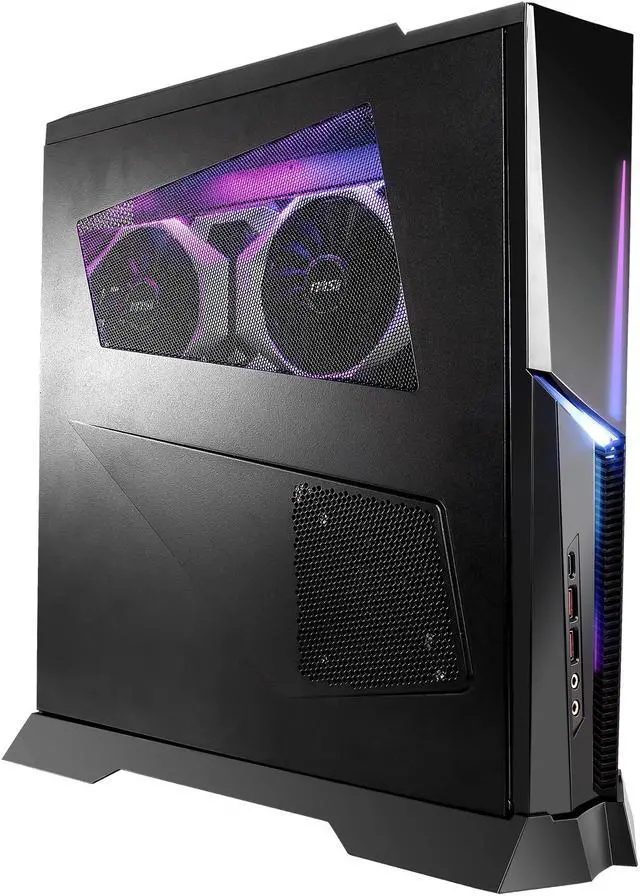 Alt view image 10 of 15 - MSI Gaming Desktop Trident X Plus 9SE-465US Intel Core i9-9900KF 16GB DDR4 2TB HDD 1TB SSD GeForce RTX 2080 SUPER Windows 10 Pro 64-bit