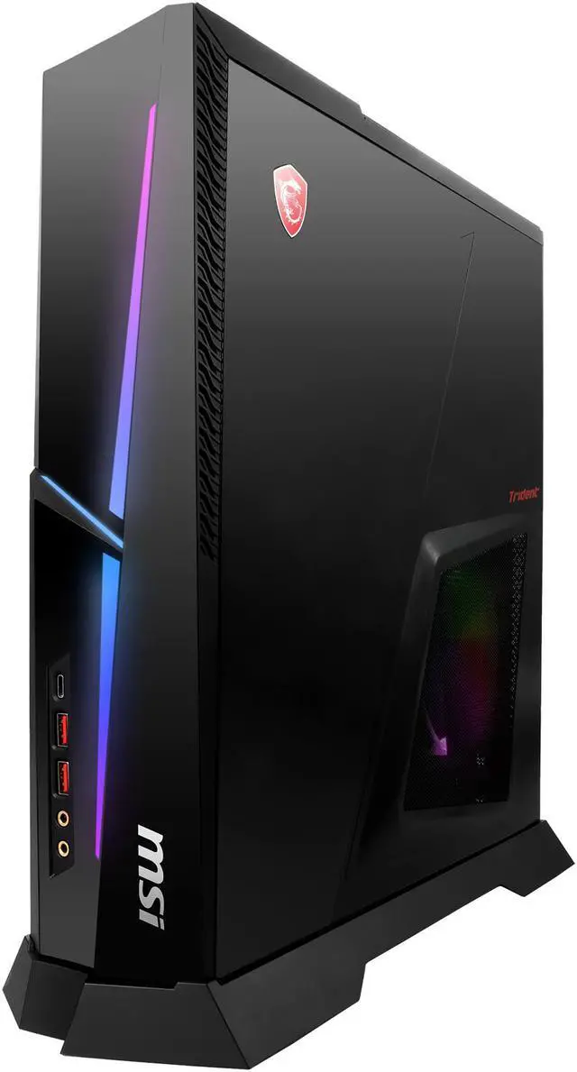 Alt view image 6 of 15 - MSI Gaming Desktop Trident X Plus 9SE-465US Intel Core i9-9900KF 16GB DDR4 2TB HDD 1TB SSD GeForce RTX 2080 SUPER Windows 10 Pro 64-bit