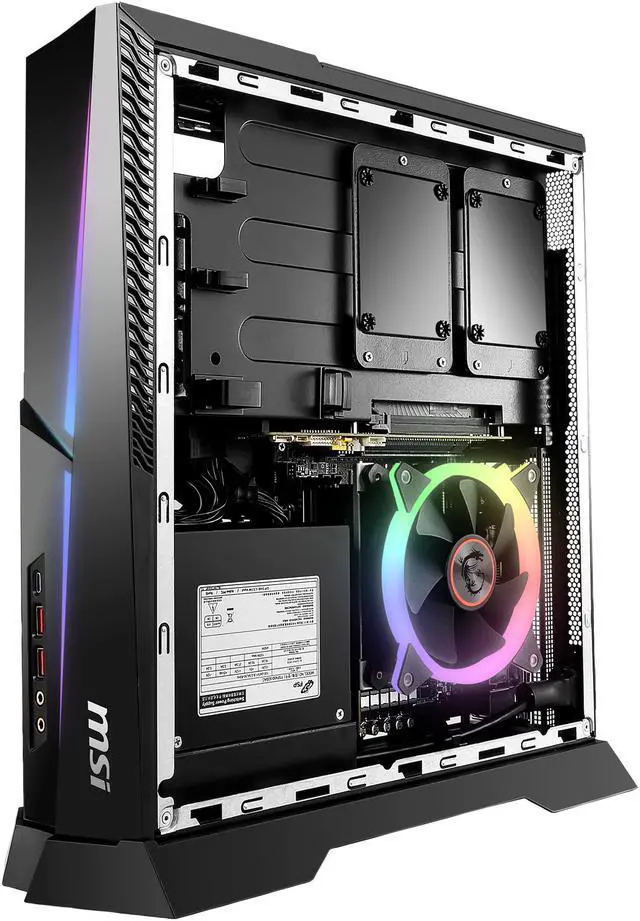 Alt view image 8 of 13 - MSI Gaming Desktop Trident X Plus 9SE-464US Intel Core i7-9700KF 16GB DDR4 2TB HDD 512GB SSD GeForce RTX 2080 SUPER Windows 10 Home 64-bit