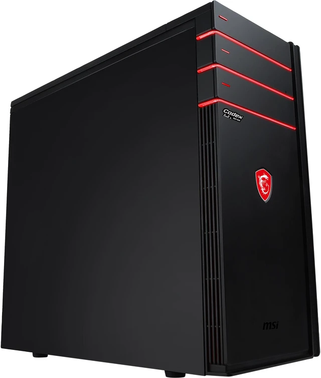 Main image of MSI Gaming Desktop Codex XE Plus 9SD-279US Intel Core i7-9700K 16GB DDR4 2TB HDD 512GB SSD GeForce RTX 2070 Windows 10 Home 64-bit