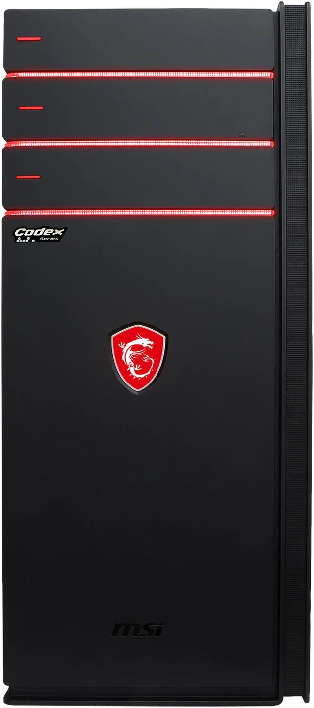 Alt view image 2 of 12 - MSI Gaming Desktop Codex XE Plus 9SD-279US Intel Core i7-9700K 16GB DDR4 2TB HDD 512GB SSD GeForce RTX 2070 Windows 10 Home 64-bit