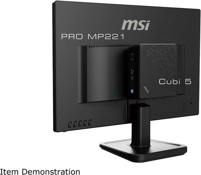 Alt view image 9 of 13 - MSI Cubi 5 10M-027US Mini PC - Intel Core i3-10110U, 8 GB DDR4, 256 GB SSD, Intel UHD Graphics, Windows 10 Home