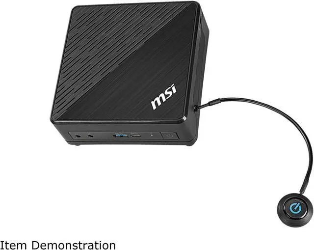 Alt view image 6 of 13 - MSI Cubi 5 10M-027US Mini PC - Intel Core i3-10110U, 8 GB DDR4, 256 GB SSD, Intel UHD Graphics, Windows 10 Home