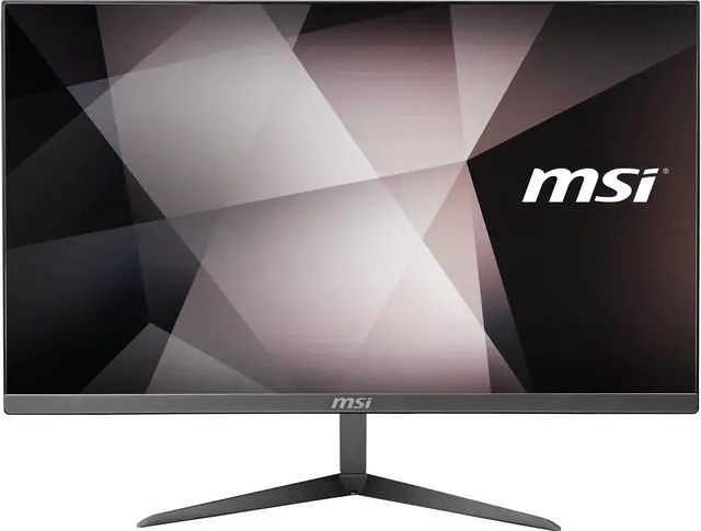 Main image of MSI PRO 24X 10M-045US - 23.8" - Intel Celeron 5205U - 4 GB DDR4 - 64 GB SSD - 500 GB HDD - Windows 10 Pro - All-in-One