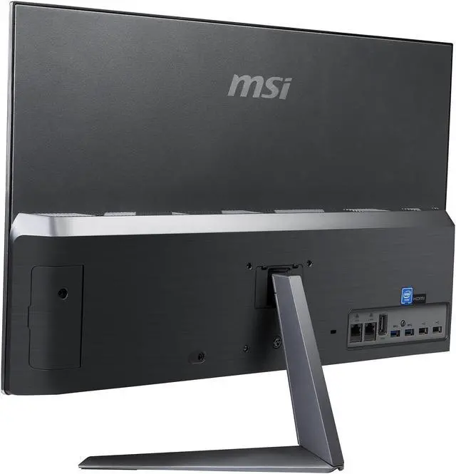 Alt view image 8 of 14 - MSI PRO 24X 10M-045US - 23.8" - Intel Celeron 5205U - 4 GB DDR4 - 64 GB SSD - 500 GB HDD - Windows 10 Pro - All-in-One