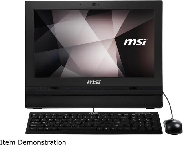 Alt view image 9 of 9 - MSI PRO 16T 10M-013US - 15.6" Touchscreen - Celeron 5205U - 4 GB DDR4 - 256 GB SSD - Windows 10 Home - All-in-One PC