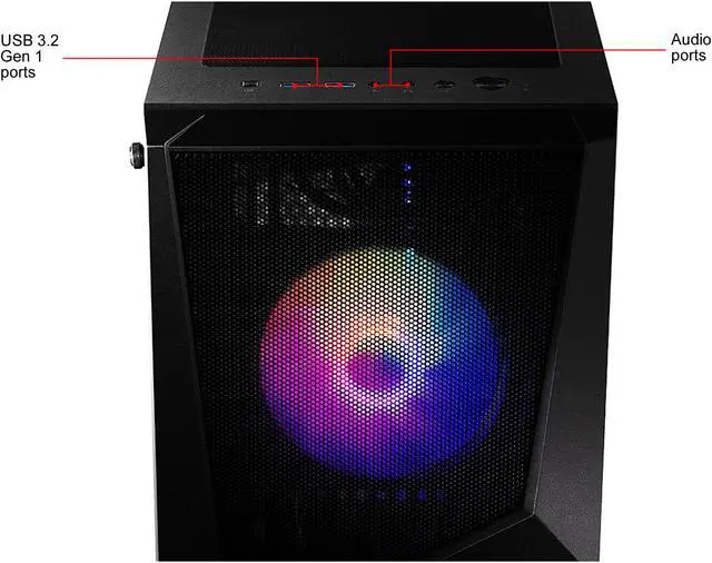 Alt view image 4 of 5 - MSI Gaming Desktop Codex R 10SC-002US Intel Core i7-10700F 16GB DDR4 512GB SSD GeForce RTX 2060 Windows 10 Home 64-bit