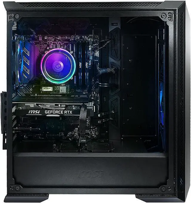 Alt view image 3 of 8 - MSI Aegis RS 9SE-025US - Intel Core i7-9700F - 16 GB DDR4 - 1 TB SSD - GeForce RTX 2080 - Windows 10 Home - Gaming Desktop