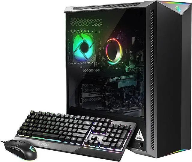 Alt view image 8 of 8 - MSI Aegis RS 9SE-025US - Intel Core i7-9700F - 16 GB DDR4 - 1 TB SSD - GeForce RTX 2080 - Windows 10 Home - Gaming Desktop