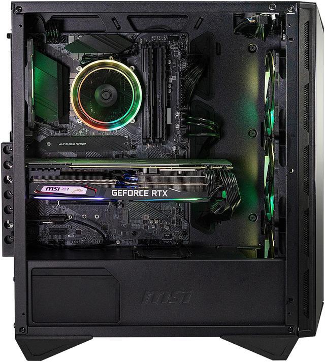Alt view image 5 of 8 - MSI AEGIS RS 10SD-034US - Intel Core i7-10700KF - 16 GB DDR4 - 1 TB HDD + 1 TB SSD - GeForce RTX 2070 SUPER - Windows 10 Home - Gaming Desktop