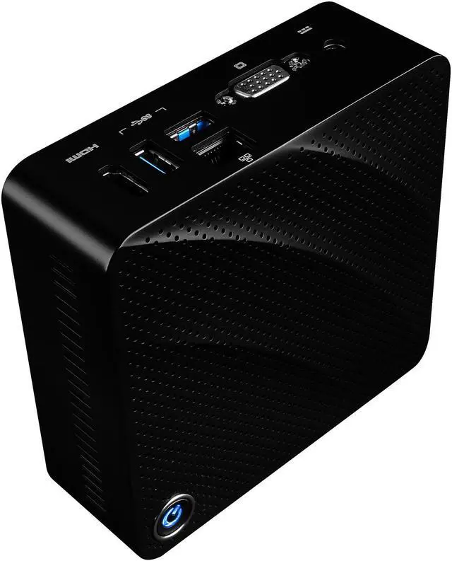 Alt view image 12 of 13 - MSI Desktop Computer Cubi N 8GL-094US Intel Celeron N4000 4GB DDR4 64GB SSD Intel UHD Graphics 600 Windows 10 Pro 64-bit