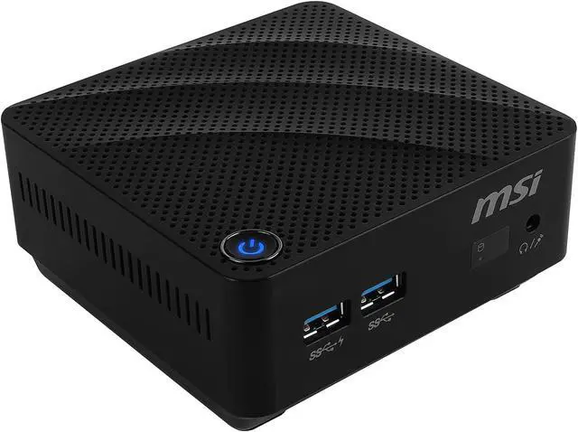 Alt view image 5 of 13 - MSI Desktop Computer Cubi N 8GL-094US Intel Celeron N4000 4GB DDR4 64GB SSD Intel UHD Graphics 600 Windows 10 Pro 64-bit