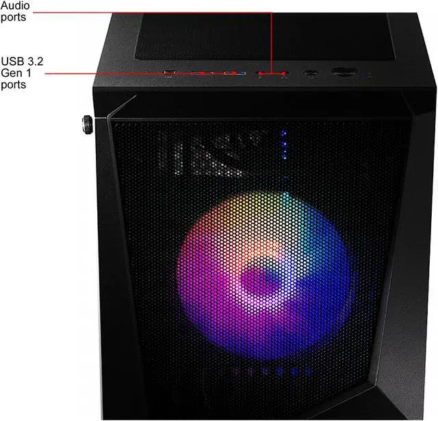 Alt view image 7 of 7 - MSI Gaming Desktop Codex R 10SC-005CA Intel Core i7 10th Gen 10700F (2.90 GHz) 16 GB DDR4 1 TB HDD 512 GB SSD NVIDIA GeForce RTX 2060 Windows 10 Home 64-bit
