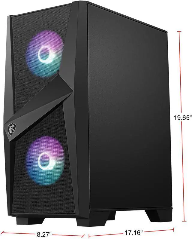 Alt view image 4 of 6 - MSI Gaming Desktop CODEX R 10SI-015CA Intel Core i5 10th Gen 10400F (2.90 GHz) 8 GB DDR4 512 GB SSD NVIDIA GeForce GTX 1660 SUPER Windows 10 Home 64-bit