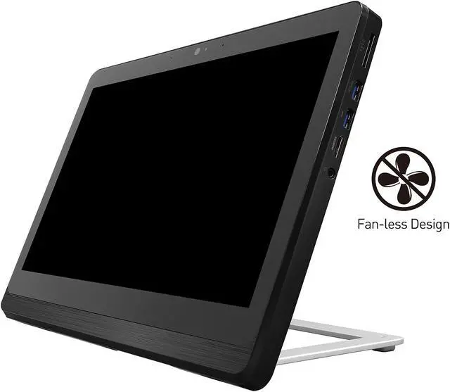 Alt view image 14 of 17 - MSI All-in-One Computer PRO 16 Flex 8GL-061US Intel Celeron N4000 4GB DDR4 256GB PCIe SSD 15.6" Touchscreen Windows 10 Pro 64-bit