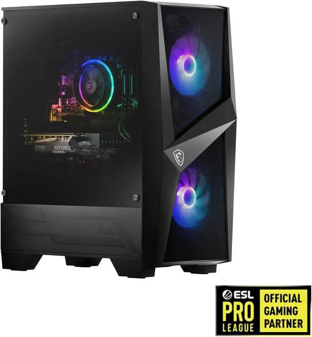 Main image of MSI Gaming Desktop Codex R 10TG-021US Intel Core i5-10400F 16GB DDR4 512GB SSD GeForce RTX 3060 Ti Windows 10 Home 64-bit
