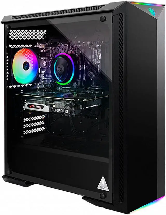 Alt view image 2 of 8 - MSI Gaming Desktop Aegis R 9SD-010US Intel Core i7-9700F 16GB DDR4 1TB SSD GeForce RTX 2070 Windows 10 Home 64-bit