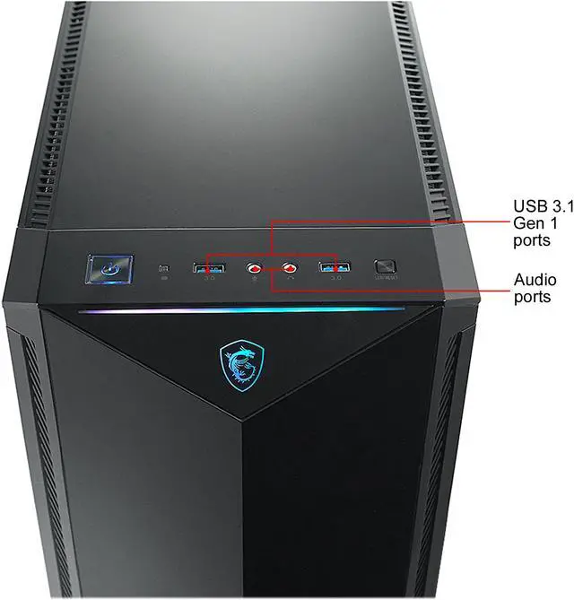 Alt view image 5 of 8 - MSI Gaming Desktop Aegis R 9SD-010US Intel Core i7-9700F 16GB DDR4 1TB SSD GeForce RTX 2070 Windows 10 Home 64-bit