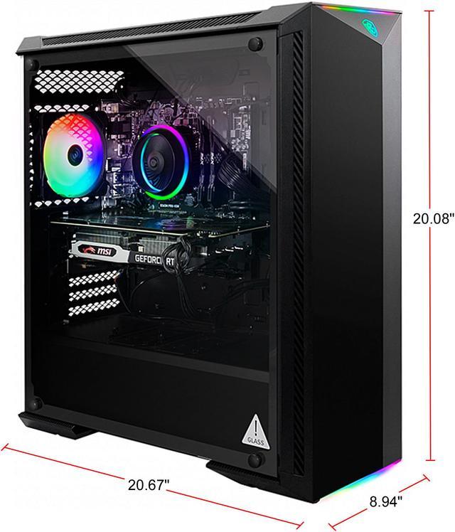 Best Buy: MSI Aegis RS Gaming Desktop Intel Core i7-9700 16GB Memory NVIDIA  GeForce RTX 2060 SUPER 1TB SSD AEGIS RS-002US