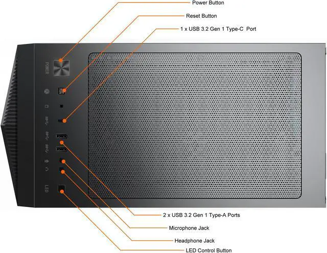 Alt view image 5 of 7 - MSI Gaming Desktop Aegis RS 10TE-081US Intel Core i7-10700K 16GB DDR4 2TB HDD 1TB SSD GeForce RTX 3080 Windows 10 Home 64-bit