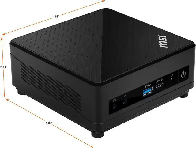 Alt view image 12 of 13 - MSI Cubi 5 - Intel Core i5-10210U - 8 GB DDR4 - 256 GB SSD - Intel UHD Graphics - Windows 10 Home - Desktop PC (Cubi 5 10M-208US)
