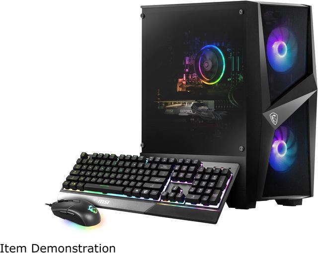 Alt view image 6 of 6 - MSI Codex R 10SC-033US - Intel Core i5-10400F - 16 GB DDR4 - 1 TB HDD - 500 GB SSD - GeForce RTX 2060 - Windows 10 Home - Gaming Desktop