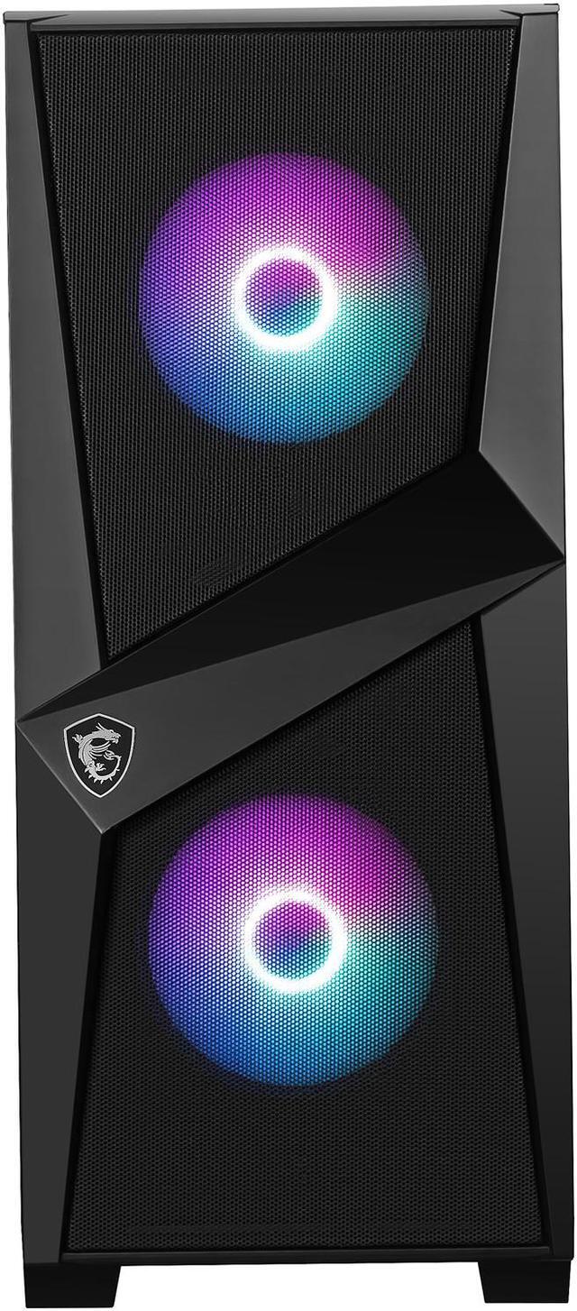 Alt view image 2 of 6 - MSI Codex R 10SC-033US - Intel Core i5-10400F - 16 GB DDR4 - 1 TB HDD - 500 GB SSD - GeForce RTX 2060 - Windows 10 Home - Gaming Desktop