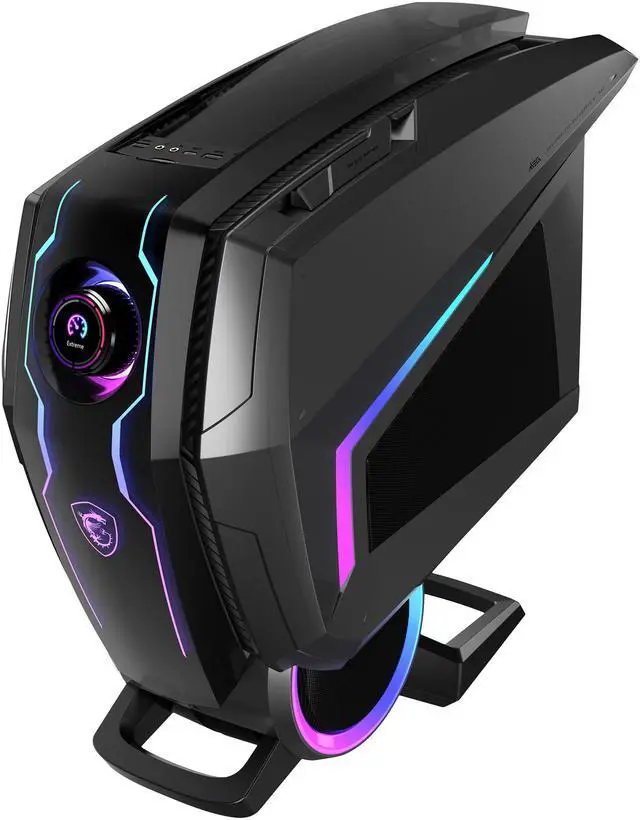 Alt view image 15 of 20 - MSI Gaming Desktop MEG Aegis Ti5 11TD-220CA Intel Core i7 11th Gen 11700K (3.60 GHz) 32 GB DDR4 2 TB HDD 1 TB PCIe SSD NVIDIA GeForce RTX 3070 Windows 10 Pro 64-bit