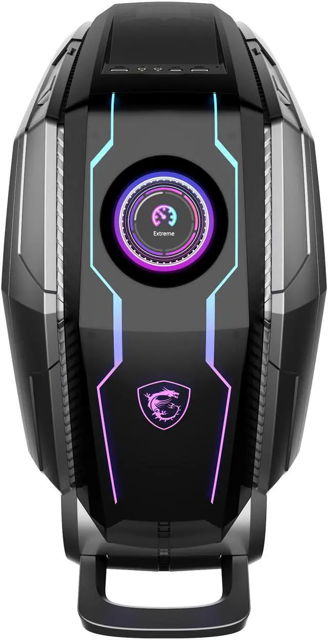 Alt view image 4 of 20 - MSI Gaming Desktop MEG Aegis Ti5 11TD-220CA Intel Core i7 11th Gen 11700K (3.60 GHz) 32 GB DDR4 2 TB HDD 1 TB PCIe SSD NVIDIA GeForce RTX 3070 Windows 10 Pro 64-bit