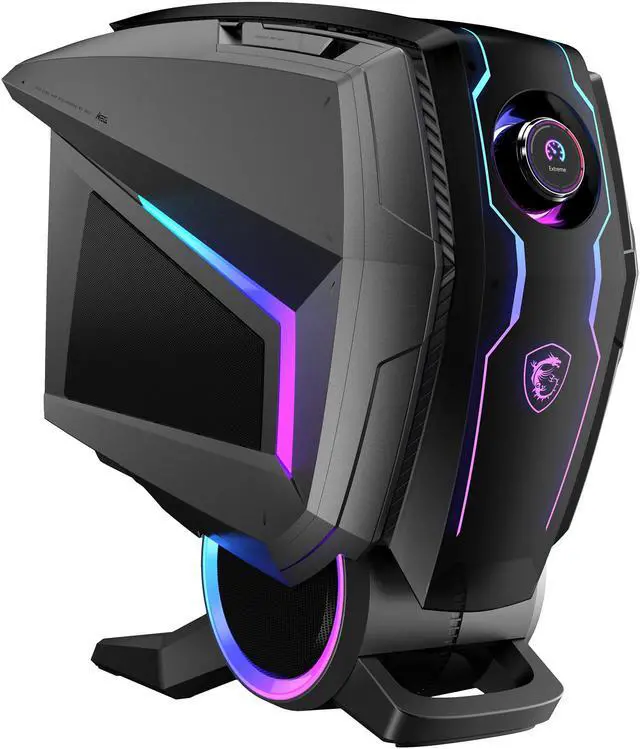 Alt view image 10 of 20 - MSI Gaming Desktop MEG Aegis Ti5 11TD-220CA Intel Core i7 11th Gen 11700K (3.60 GHz) 32 GB DDR4 2 TB HDD 1 TB PCIe SSD NVIDIA GeForce RTX 3070 Windows 10 Pro 64-bit