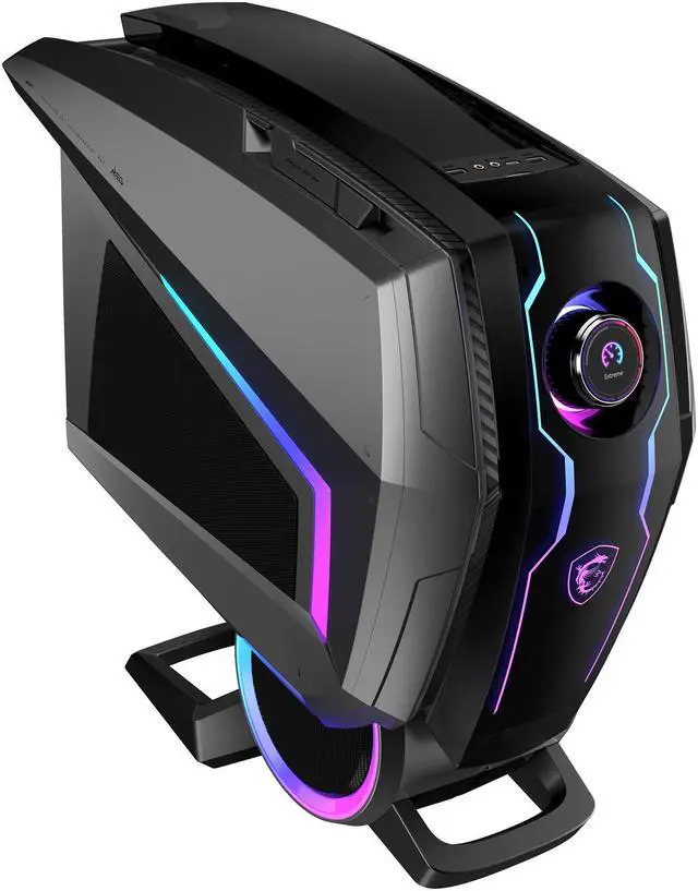 Alt view image 14 of 20 - MSI Gaming Desktop MEG Aegis Ti5 11TD-220CA Intel Core i7 11th Gen 11700K (3.60 GHz) 32 GB DDR4 2 TB HDD 1 TB PCIe SSD NVIDIA GeForce RTX 3070 Windows 10 Pro 64-bit