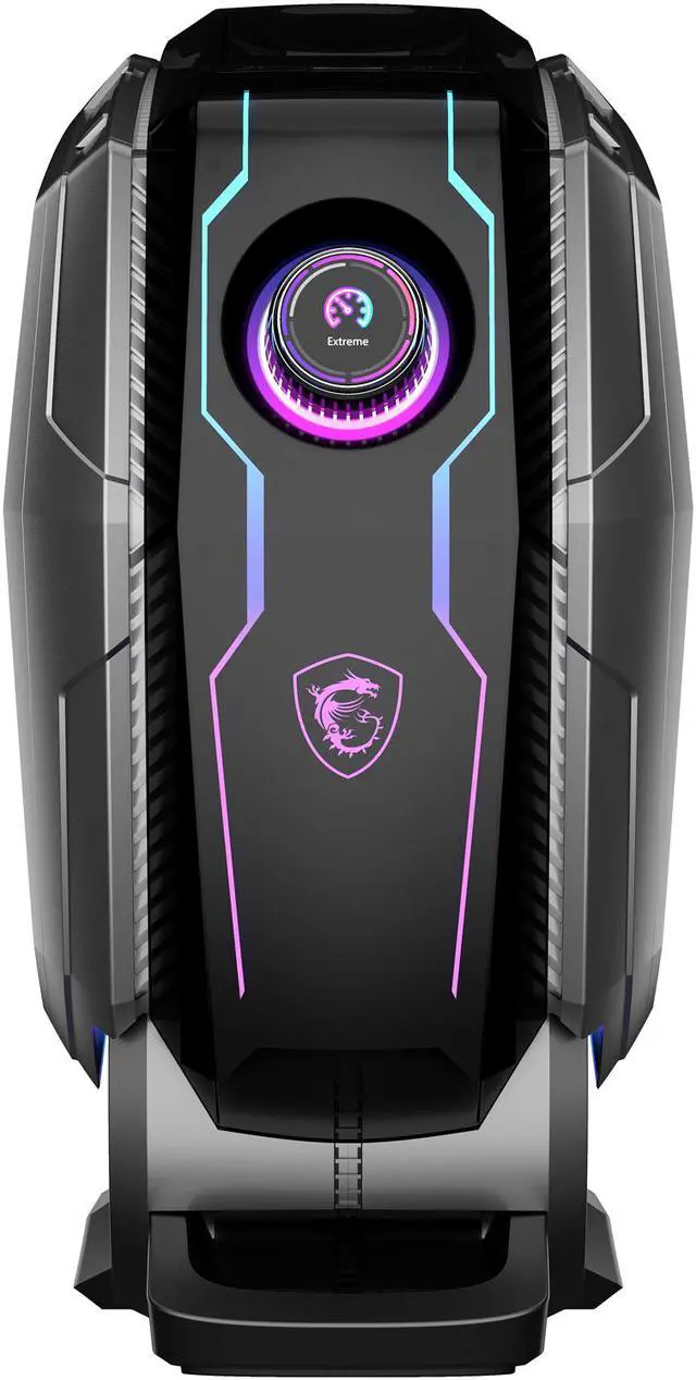 Alt view image 3 of 20 - MSI Gaming Desktop MEG Aegis Ti5 11TD-220CA Intel Core i7 11th Gen 11700K (3.60 GHz) 32 GB DDR4 2 TB HDD 1 TB PCIe SSD NVIDIA GeForce RTX 3070 Windows 10 Pro 64-bit