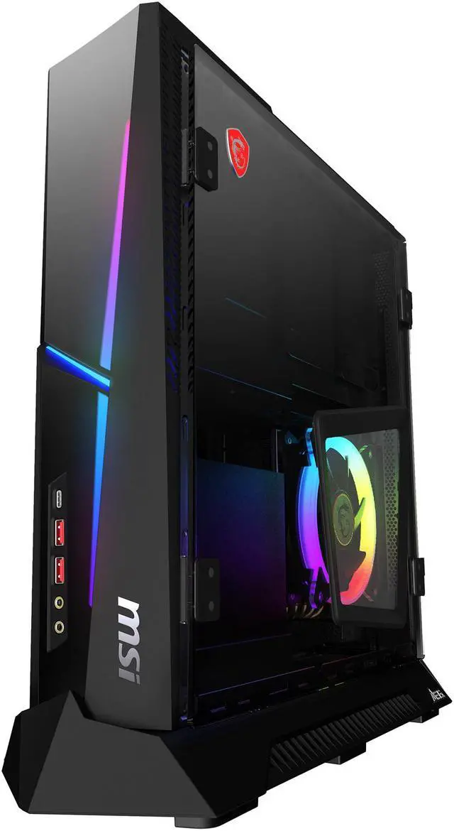 Alt view image 2 of 9 - MSI Gaming Desktop MEG Trident X 11TD-1684CA Intel Core i7-11700K 32GB DDR4 1TB PCIe SSD GeForce RTX 3070 Windows 10 Home 64-bit