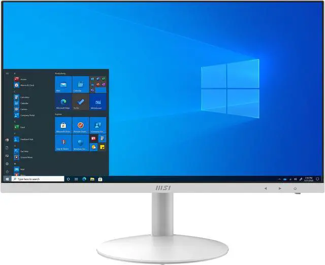 Main image of MSI All-in-One Computer PRO AP241 11M-009US Intel Core i3-10105 8GB DDR4 250 GB M.2 NVMe SSD 23.8" Windows 11 Home 64-bit
