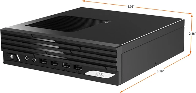 Alt view image 20 of 20 - MSI Business Desktop PRO DP21 11M-056US Intel Core i5-11400 8GB DDR4 250 GB M.2 NVMe SSD Intel UHD Graphics 750 Windows 10 Pro 64-bit