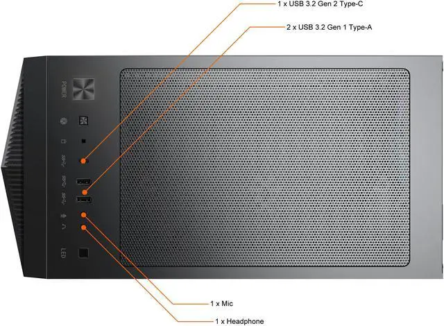 Alt view image 6 of 10 - MSI Gaming Desktop Aegis RS 11TE-243US Intel Core i9-11900KF 32GB DDR4 1 TB M.2 NVMe SSD GeForce RTX 3070 Ti Windows 10 Home 64-bit