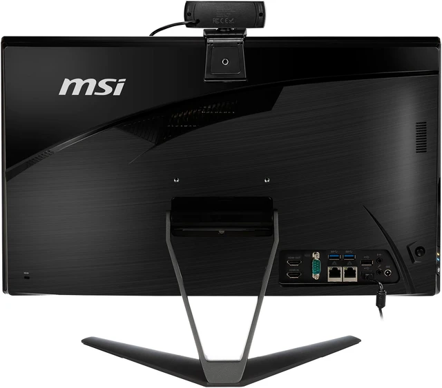 Alt view image 11 of 12 - MSI All-in-One Computer PRO 22XT 10M-460US Intel Core i5-10400 8GB DDR4 256 GB M.2 NVMe SSD 21.5" Touchscreen Windows 11 Pro 64-bit
